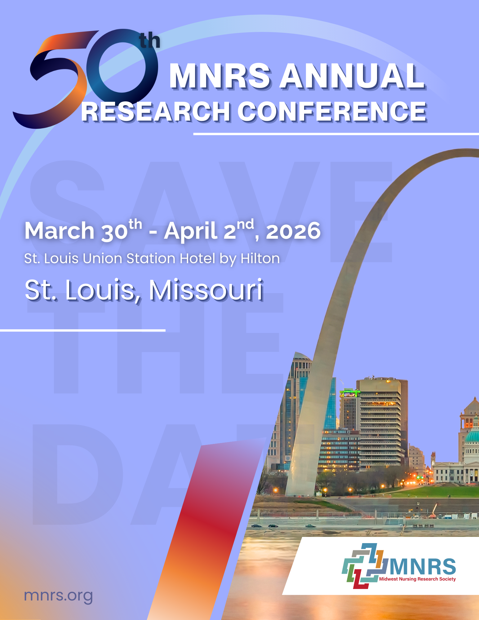 SAVE THE DATE<br />
 April 1-4, 2026<br />
St. Louis, Missouri